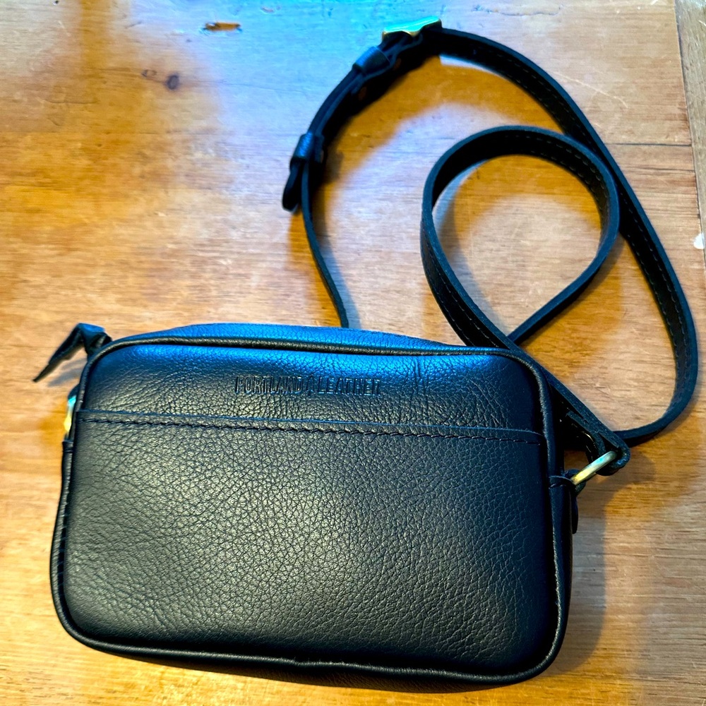 Portland Leather Camera Bag Purse